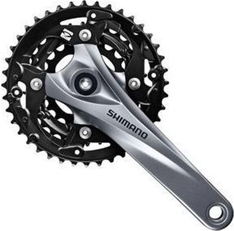 Crankstel 9 Speed Shimano Acera M3000 175 40x30x22t Vierkante As Bol