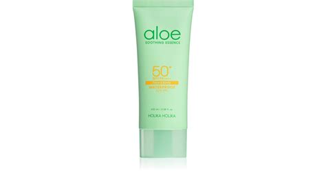 Holika Holika Aloe Soothing Essence слънцезащитен хидратиращ гел SPF 50