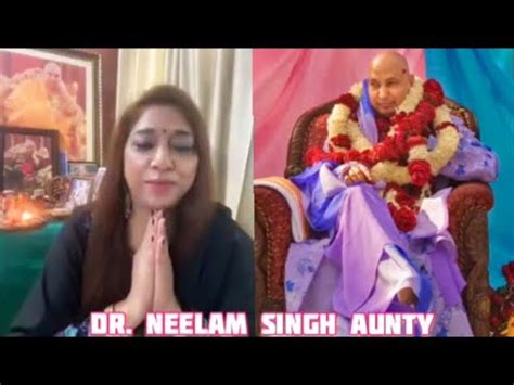 Guruji Satsang By Dr Neelam Singh Aunty Part 1 Jai Guruji Old Sangat