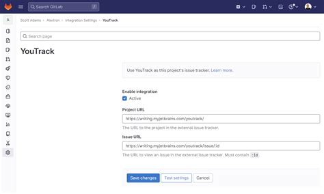 Integrate With GitLab YouTrack Server Documentation