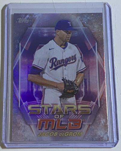 Jacob DeGrom 2023 Topps Series 2 Stars Of MLB SMLB 49 Texas Rangers EBay