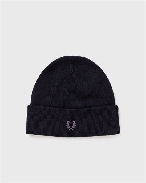 Fred Perry MERINO WOOL BEANIE Black BSTN Store