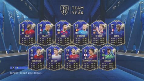 Fifa 20 Toty Player Ratings Revealed Cards Available In Packs For