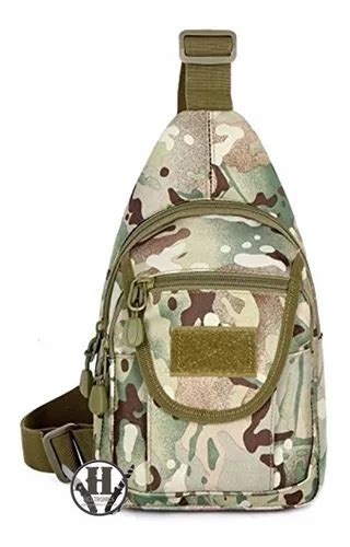 Mochila Tactica Edc 1 Hombro Abrojo Multicam Eje Bg52601 Uca