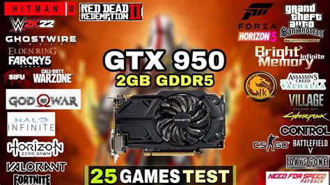 Gtx 950 In 2022 25 Games Tested Youtube