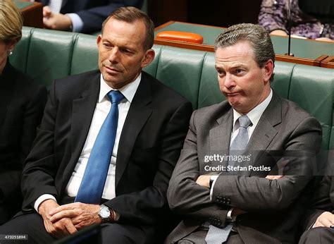 Minister for Education and Training Christopher Pyne reacts to... News