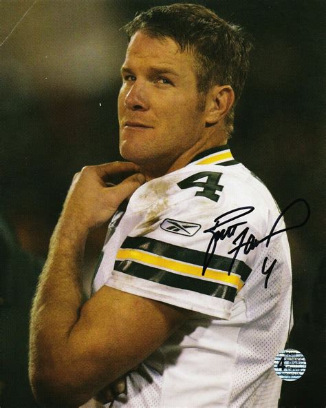 BRETT FAVRE Signed Autograph 8x10 Photo Packers Favre 4 Hologram w ...