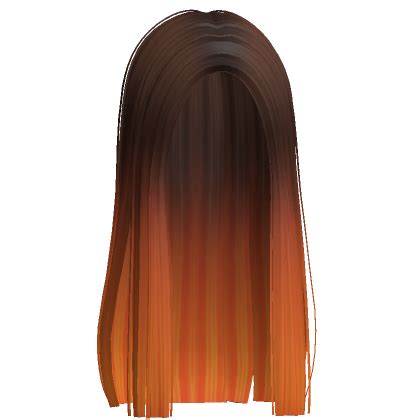 Long Straight Preppy Stylish Hair Halloween Roblox