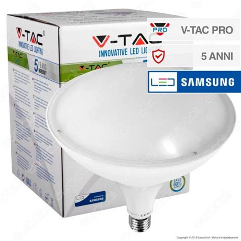 VT 85 V Tac PRO Lampadina LED E40 85W LowBay Chip Samsung