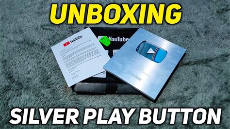 UNBOXING SILVER PLAY BUTTON YouTube