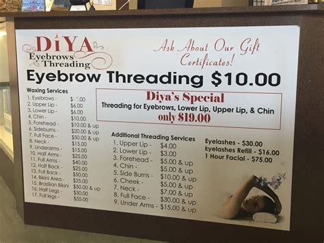 Eyebrow Threading Near Me With Prices - EyebrowShaper