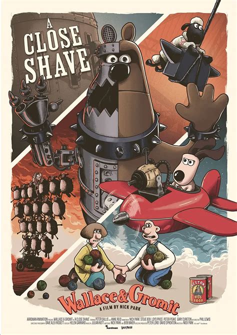 Wallace Gromit In A Close Shave By Mark Bell Poster Pirate