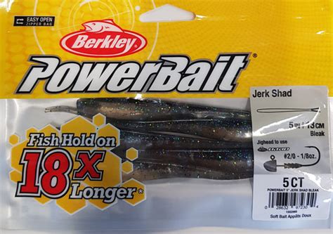 Berkley Powerbait Jerk Shad 5 Bleak 1552985 Mid Coast Fishing Bait