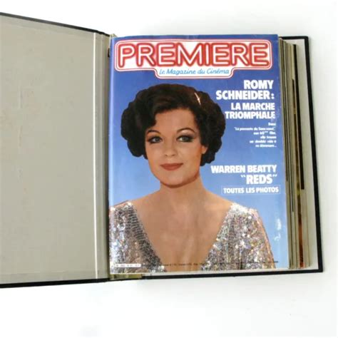 REVUE PREMIÈRE MAGAZINE du cinéma N61 62 63 64 65 66 67 68 69 70 lot