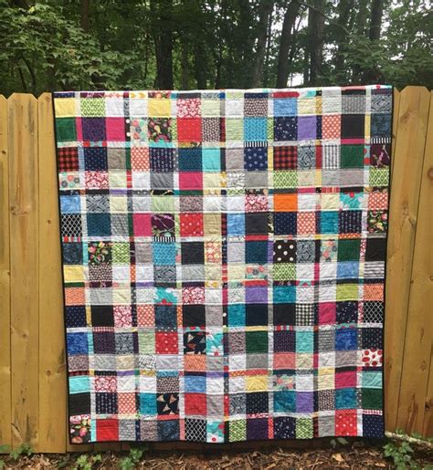 Scrappy Plaid Ish Quilt Etsy Quilt Sewing Patterns Quilts Quilt Patterns