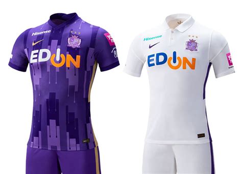 Sanfrecce Hiroshima 2021 Nike Home And Away Kits Football Shirt