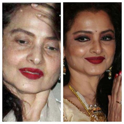 Rekha Without Makeup - Mugeek Vidalondon