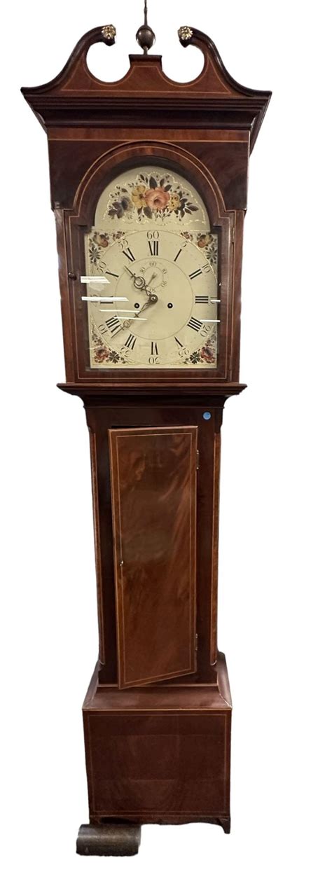 Sold At Auction Antique Tall Case Clock