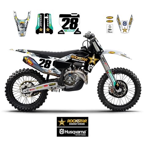 Rockstar Husqvarna Military Graphic Kit