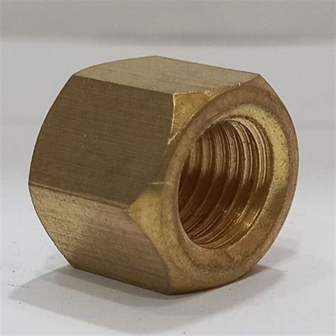 Hexagonal Brass Hex Nut For Hardware Fitting Size 15 Mm D At Rs 5