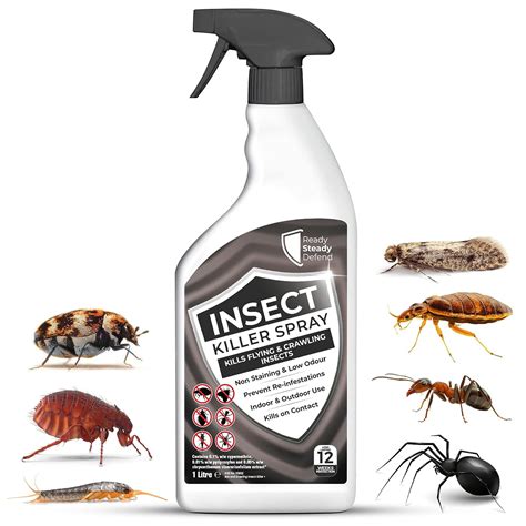 Flying And Crawling Insect Killer Spray 1 Litre