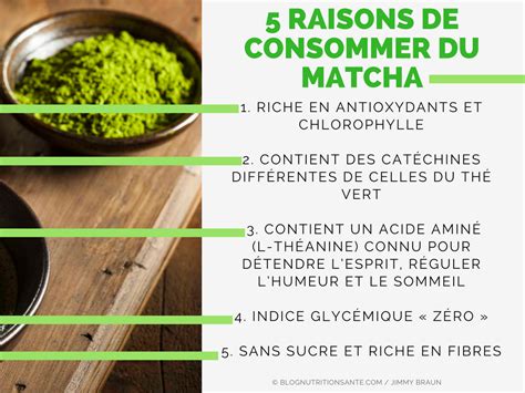 5 bienfaits du matcha Alimentation et santé Matcha Alimentation