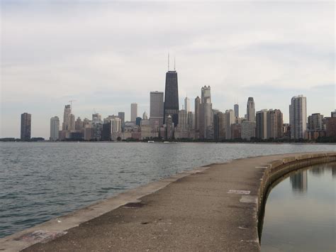 View Of Chicago Skyline From North Avenue Beach Chicago Flickr