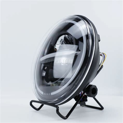 Inch Halo Ring Drl Led Bike Headlight For Sportster