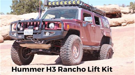 Hummer H3 Rancho Lift Kit Tribute Youtube