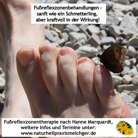 Fussreflex Therapie Der Fußreflexzonen Sanft Wie Ein Schmetterling