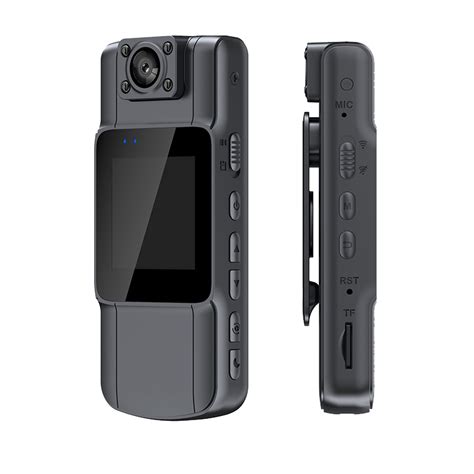 JOZUZE Body Cam Mini Camera Full HD 1080P Rotating Lens 1000mAh L11