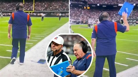 Patriots Bill Belichick Throws Tablet In Disgust As Team Takes Another