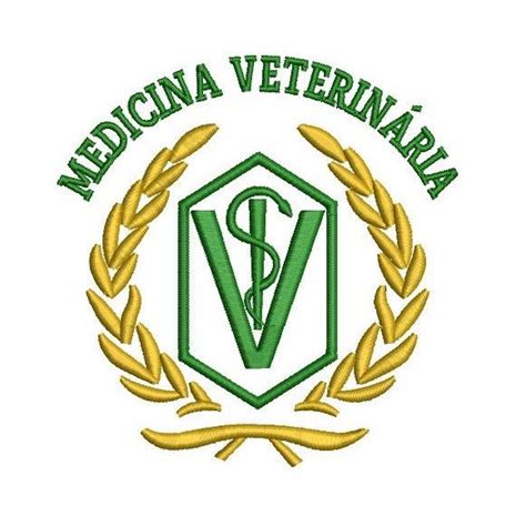 Matriz De Bordado Bras O Medicina Veterin Ria Elo Medicina