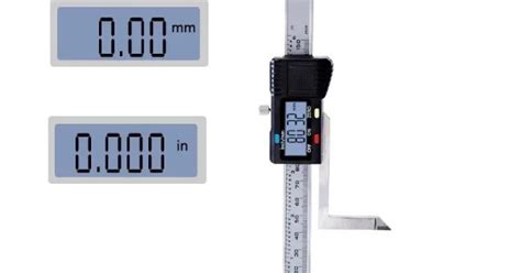 Digital Height Gauge Mm Mm Mini Stainless Steel Electronics