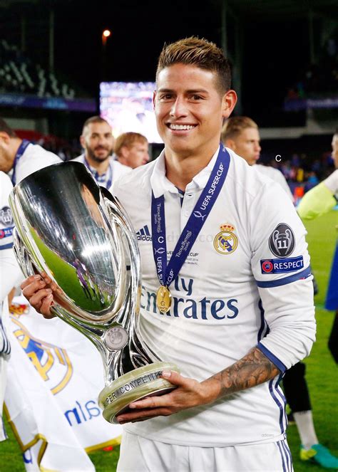 James Rodriguez Uefa Super Cup 2016 ハメスロドリゲス レアルマドリード ハメス