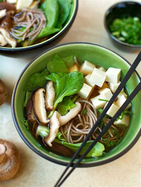 Vegan Kimchi Soup With Tofu Bok Choy