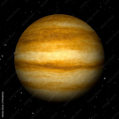 Abstract Jupiter planet generated texture background Stock Illustration ...