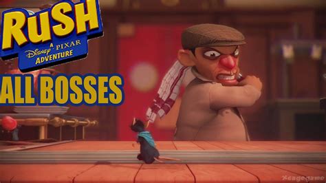 Rush A Disney Pixar Adventure All Bosses YouTube