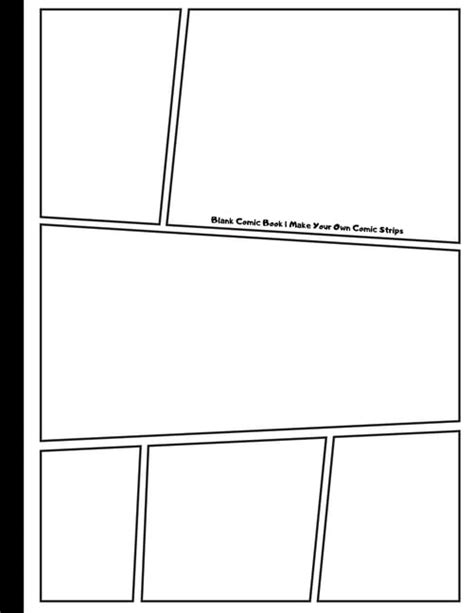 Make Your Own Comic Book Printable