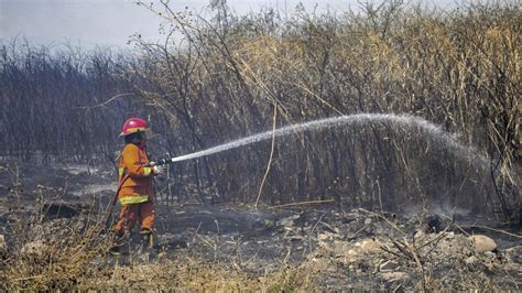 Están Contenidos Los Tres Incendios Que Afectaron A Las Sierras De