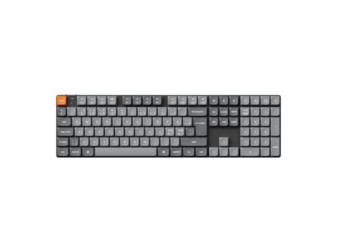 Keychron K5 MAX QMK VIA Wireless RGB Hot Swap Low Profile Brown Gray Gamingtastatur