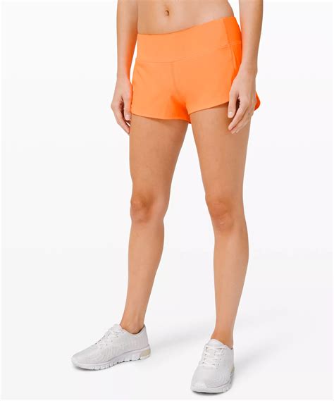 Lululemon Speed Up Low Rise Lined Shorts 25 Modesens