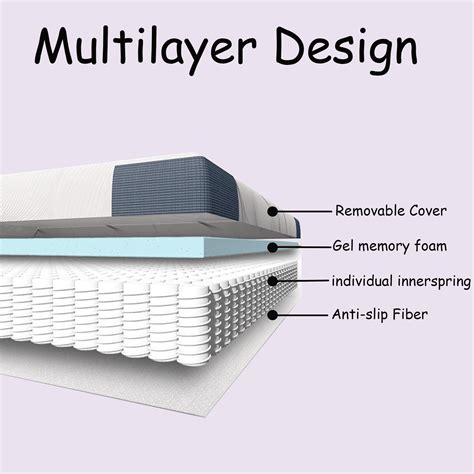 Buy 10 Inch Hybrid Mattress Queen Size Mattress With Gel Memory Foam