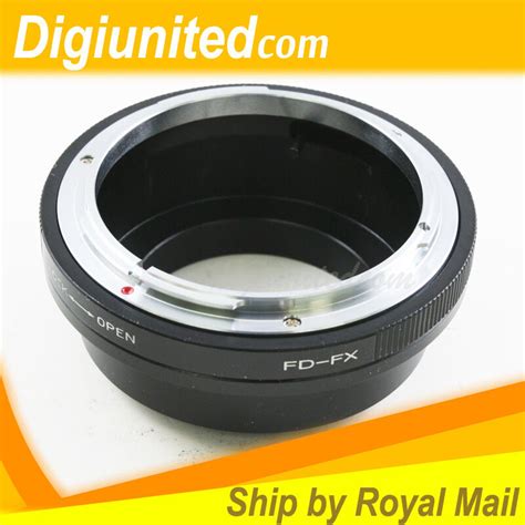 Canon Fd Mount Lens To Fujifilm Fuji Fx X Pro1 E1 E2 M1 Adapter T1 T10