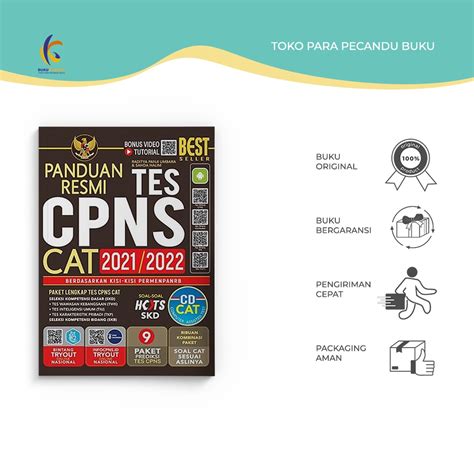 Jual Buku Referensi Panduan Resmi Seleksi Tes Cpns Cat