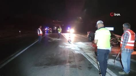 Gaziantep te zincirleme trafik kazası 1 ölü 6 yaralı Haberler