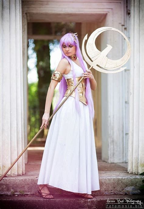 Get Saint Seiya Athena Cosplay Gif