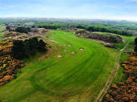 Drone view of Hillside Golf Club - Home of the 2019 British Masters - Worldwide Golf