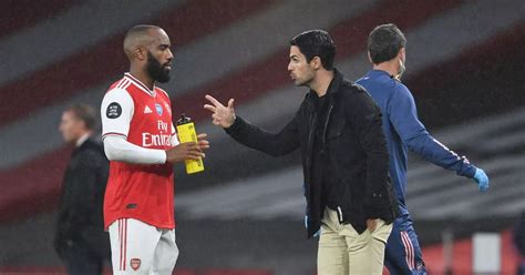 Alexandre Lacazette Failing To Respond To Mikel Arteta Challenge Laid