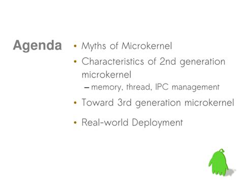 L4 Microkernel Design Overview Ppt